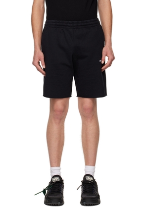 Off-White Black Helvetica Shorts