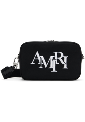 AMIRI Black Large Staggered Camera Bag