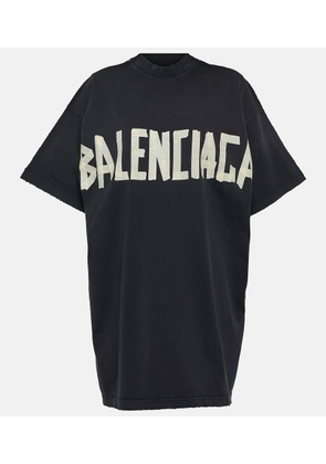 Balenciaga Double Front faded cotton jersey T-shirt