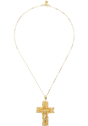 Veneda Carter Gold VC009 Cross Pendant Necklace