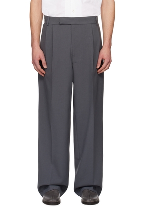 The Frankie Shop Gray Beo Trousers
