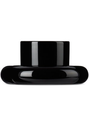 Gustaf Westman Objects SSENSE Exclusive Black Chunky Cup & Saucer