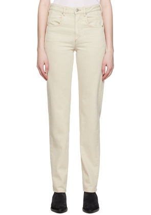 Isabel Marant Etoile Off-White Vendelia Jeans