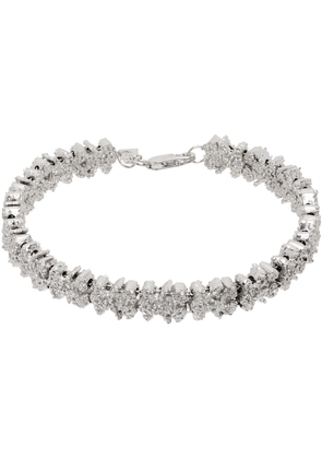 Veneda Carter SSENSE Exclusive Silver Bear Chain Bracelet