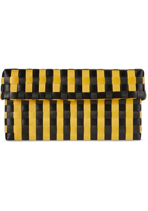 HAY Yellow & Black Maxim Small Stripe Box