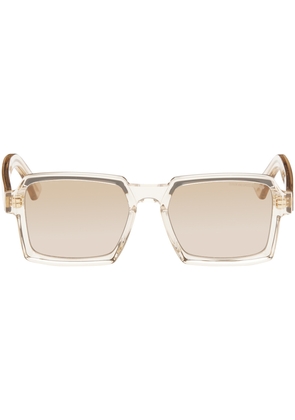 Cutler and Gross Beige 1305 Square Sunglasses