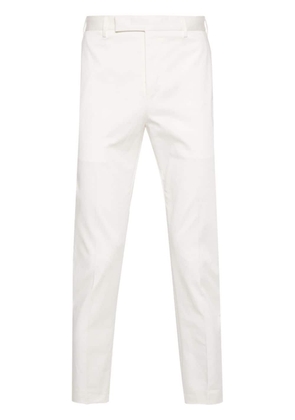 PT Torino tailored cropped trousers - White