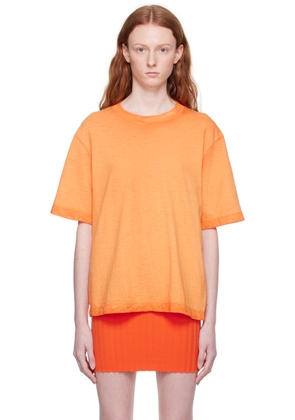 COTTON CITIZEN Orange Tokyo Crop T-Shirt