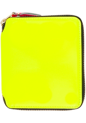 COMME des GARÇONS WALLETS Yellow Super Fluo Line Wallet