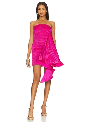 AMUR Kayleigh Dress in Fuchsia. Size 8.