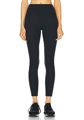 Beyond Yoga Power Beyond Strive High Waisted Midi Legging in Black - Black. Size L (also in M, S, XS).