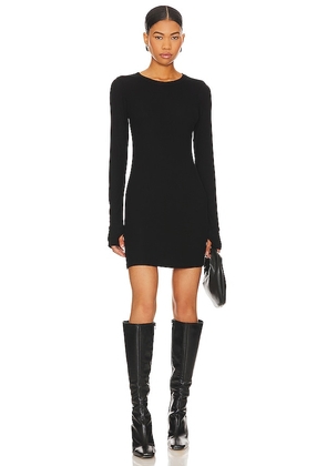 Michael Lauren Randolph Mini Dress in Black. Size XS.