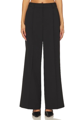 1. STATE High Waisted Trouser in Black. Size 0, 12, 4, 8.