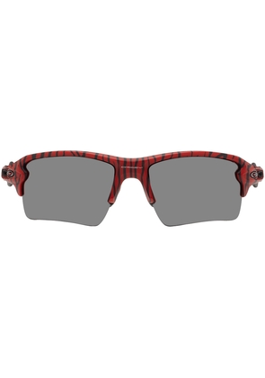 Oakley Red & Black Flak 2.0 XL Sunglasses