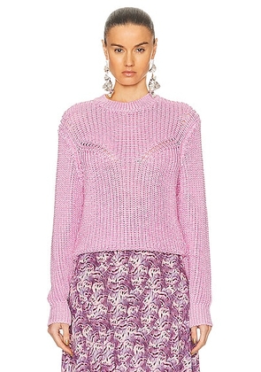 Isabel Marant Yandra Sweater in Light Pink - Pink. Size 36 (also in 34, 38, 40, 42).