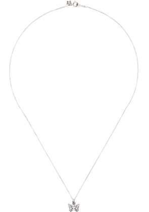 NEEDLES Silver Papillon Necklace