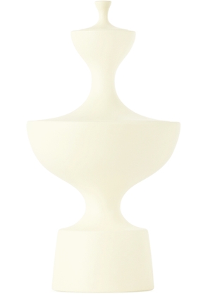 Vitra Off-White Ceramic Container No. 1 Vessel