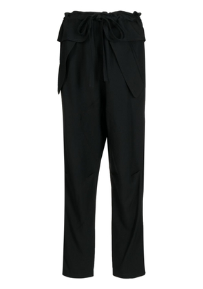 Chloé zip-detail tapered trousers - Black