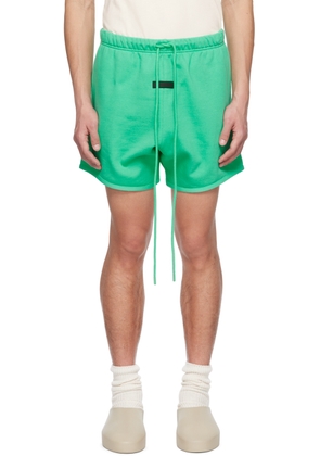 Fear of God ESSENTIALS Green Drawstring Shorts