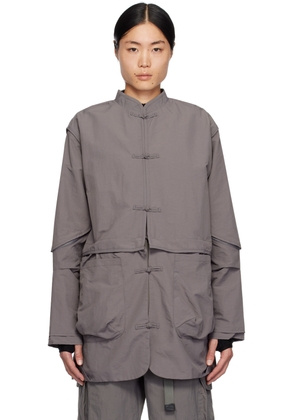 Archival Reinvent Gray Traditional Jacket