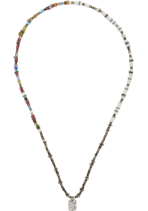 Paul Smith Multicolor Mixed Bead Necklace