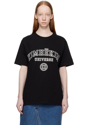 KIMHĒKIM Black Universe T-Shirt