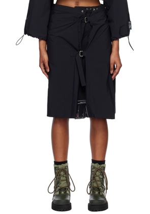 Reese Cooper Black Hiking Blanket Skirt