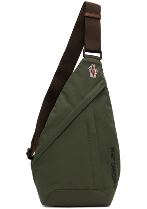 Moncler Grenoble Green Carry Pouch Bag
