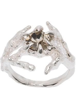 Harlot Hands Silver Gargoyle Ring