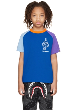 BAPE Kids Multicolor Baby Milo UFO Game T-Shirt