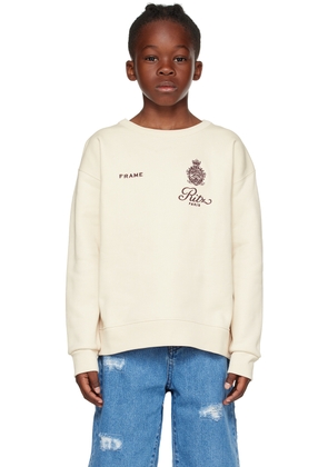 FRAME SSENSE Exclusive Kids Off-White 'Ritz' Sweatshirt