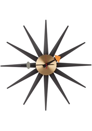 Vitra Black Sunburst Clock