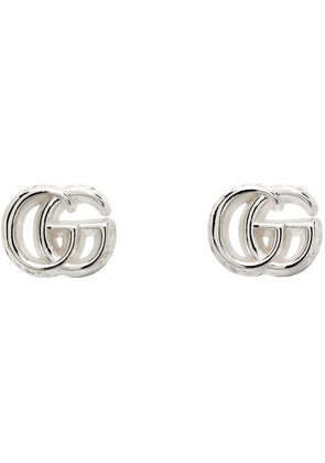 Gucci Silver GG Marmont Earrings