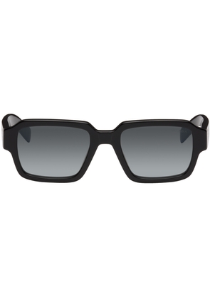 Prada Eyewear Black Rectangle Sunglasses