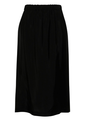 Fabiana Filippi satin pencil skirt - Black