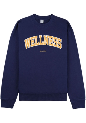 Sporty & Rich Wellness Ivy cotton sweatshirt - Blue