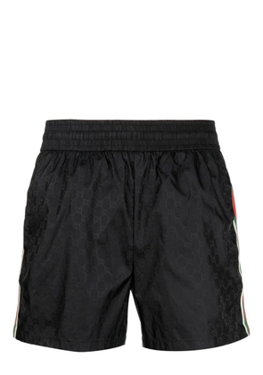 Gucci GG jacquard swim shorts - Black
