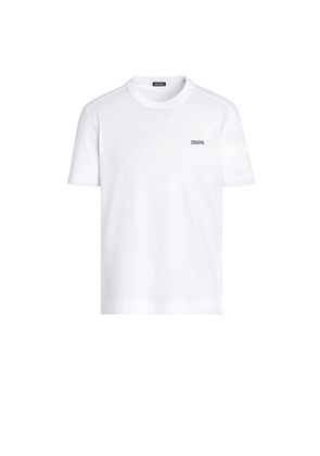 Optical White Cotton T-shirt