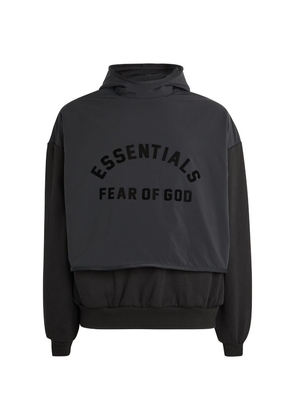 Fear Of God Essentials Double-Layer Logo Hoodie