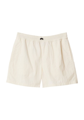 Burberry Embroidered-Ekd Shorts