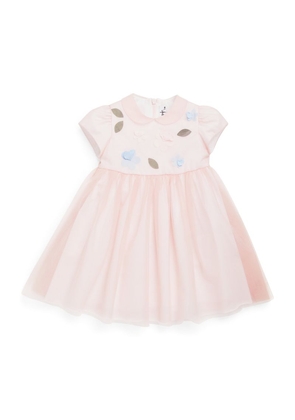Il Gufo Floral Tulle Dress (2-3 Years)