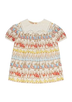 Gucci Kids X Peter Rabbit Printed Dress (3-36 Months)