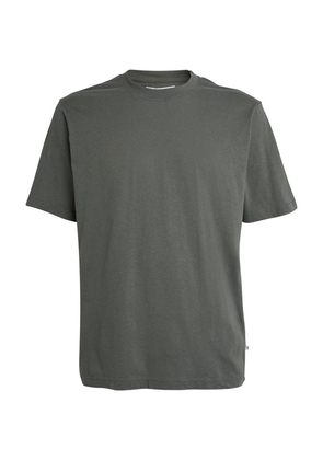 Samsoe Samsoe Cotton-Linen T-Shirt