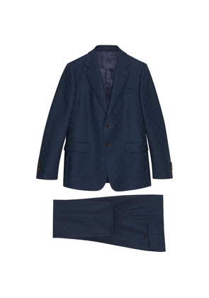 Gucci Wool Gg 2-Piece Suit