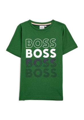 Boss Kidswear Gradient Logo T-Shirt (4-16 Years)