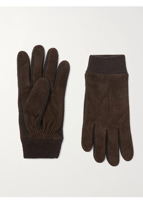 Hestra - Geoffrey Suede Gloves - Men - Brown - 8