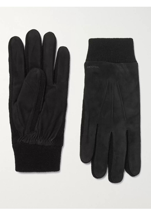 Hestra - Geoffrey Suede Gloves - Men - Black - 8