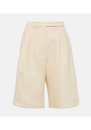 Loro Piana Linen Bermuda shorts
