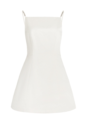 Brandon Maxwell - Exclusive The Lexi Silk Bubble Mini Dress - White - US 8 - Moda Operandi