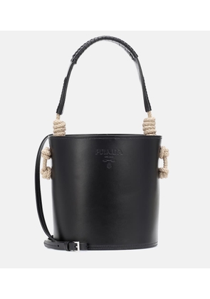 Prada Tambour leather bucket bag